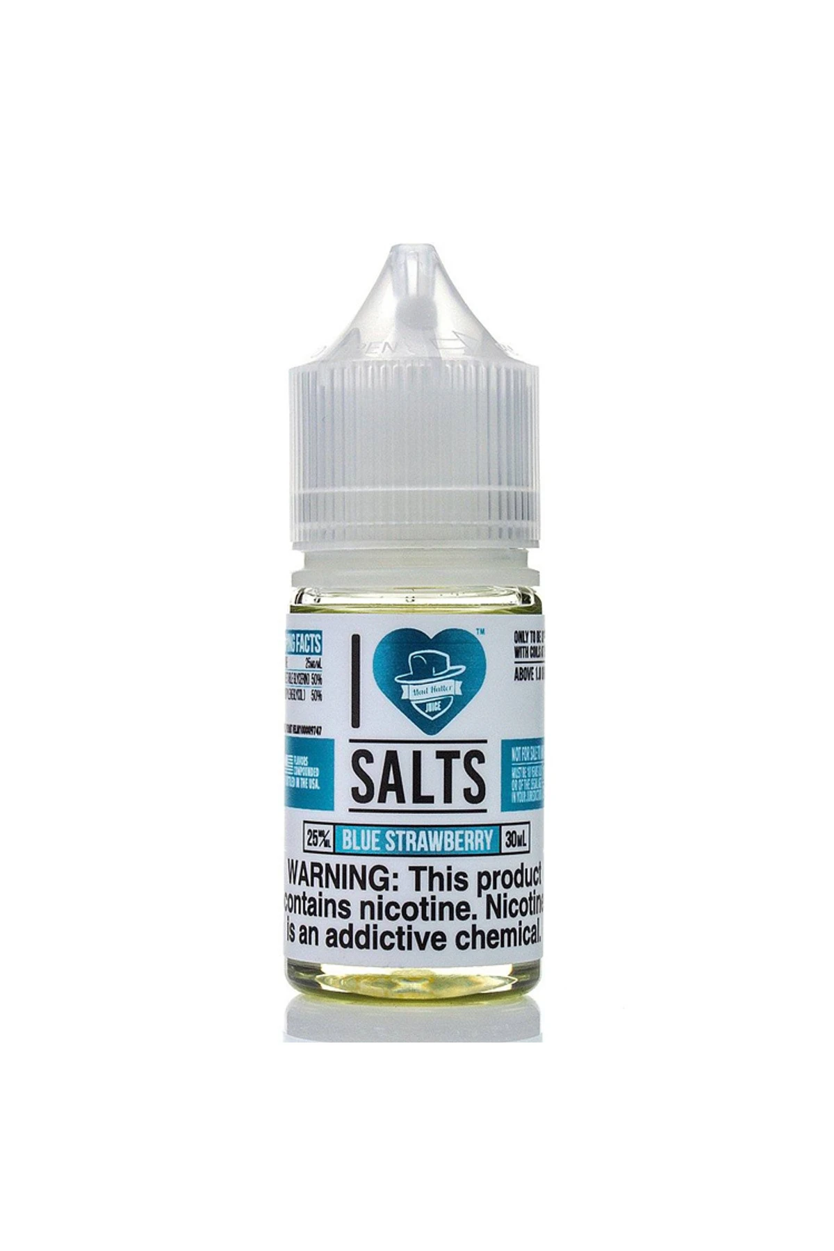 I Love Salts - Blue Strawberry (30ML) Salt Likit