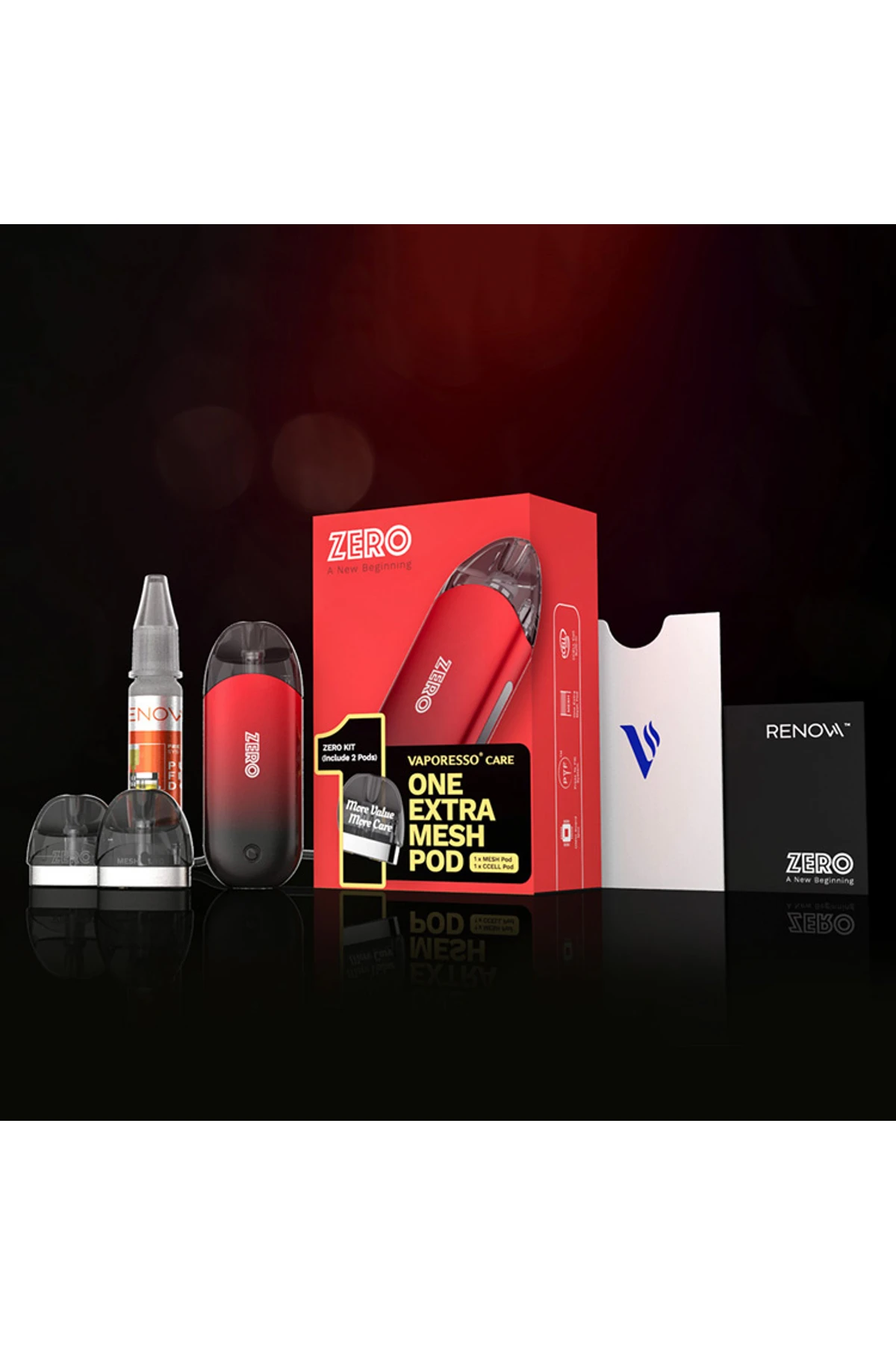 Vaporesso Renova Zero Pod 650mAh (+1 Mesh Kartuş)