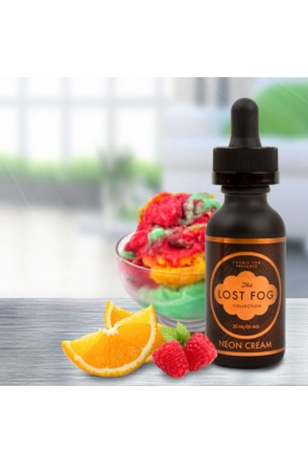 Cosmic Fog - Neon Cream Lost Fog Serisi Premium Elektronik Sigara Likiti (60 ML)