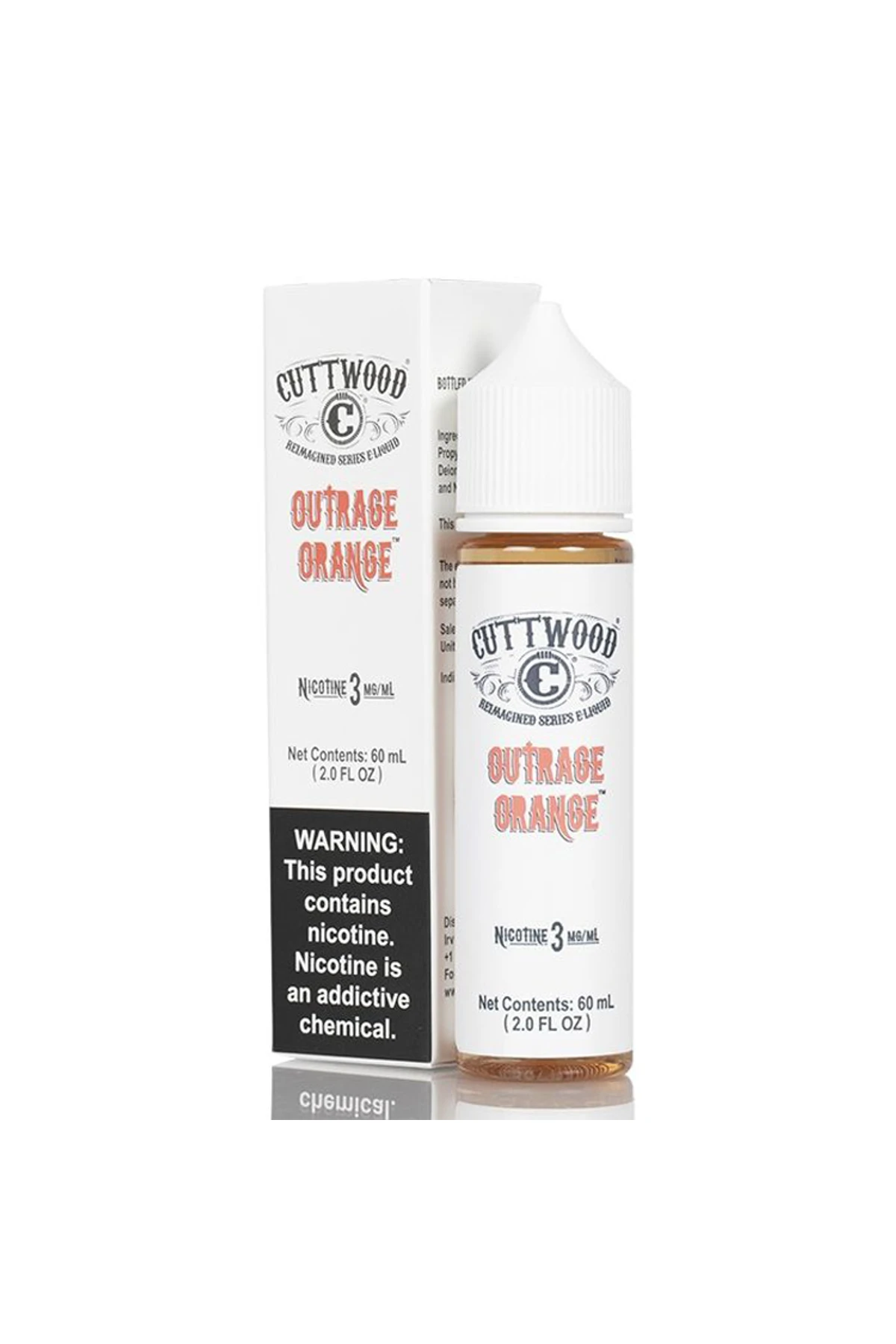 CuttWood Outrage Orange 60ML Premium E-Likit
