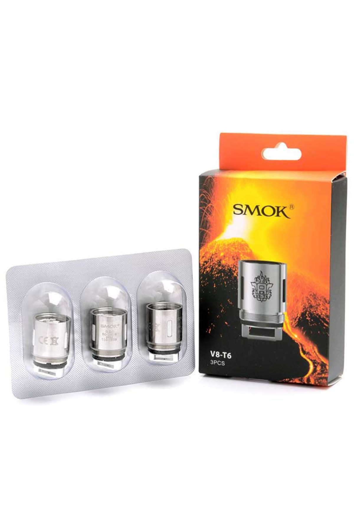 Smok TFV8 - V8-T6 Sextuple Coil Atomizer Başlığı (0.2 oHm)
