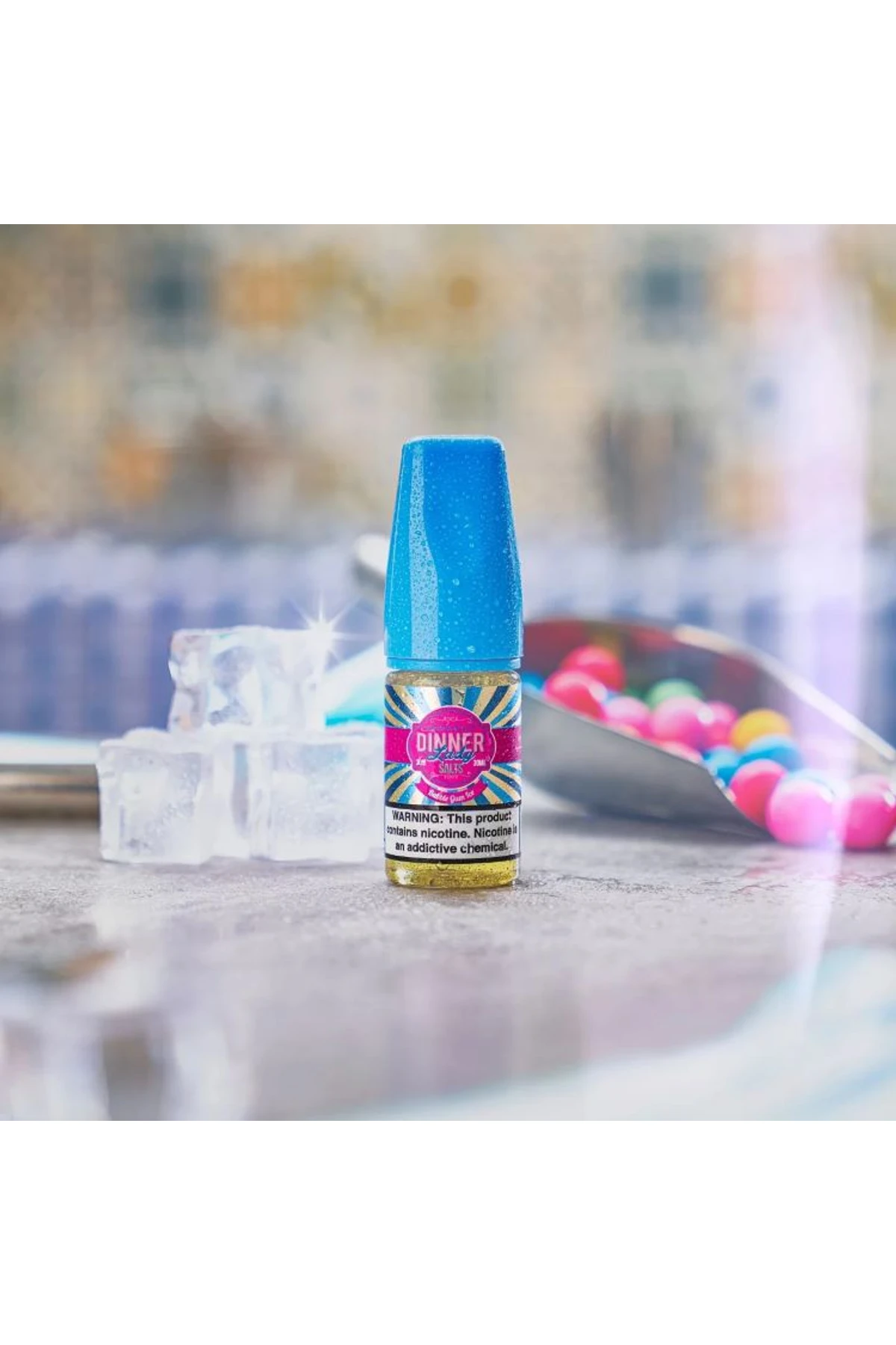 Dinner Lady - Bubble Gum Ice (30ML) Salt Likit 