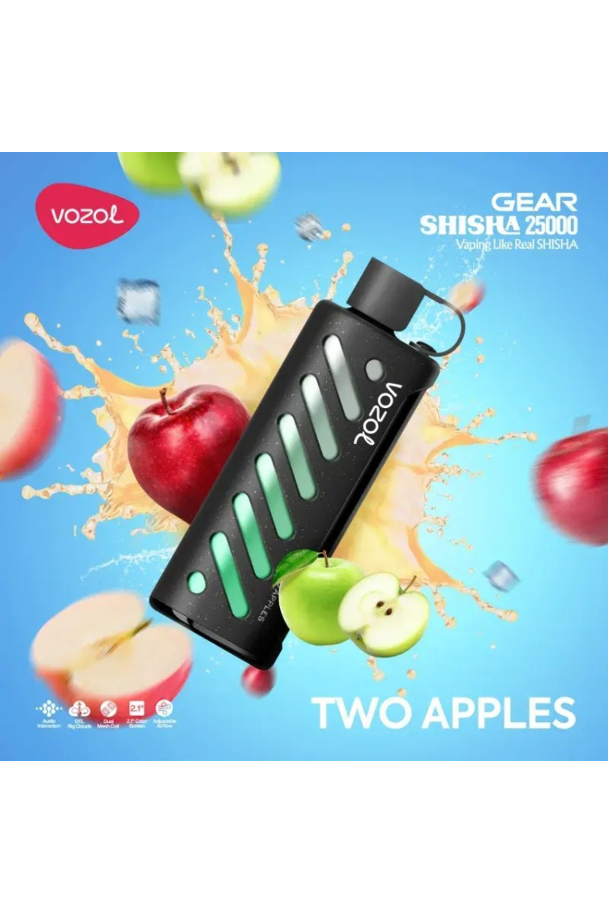 VOZOL GEAR 25000 Two Apples