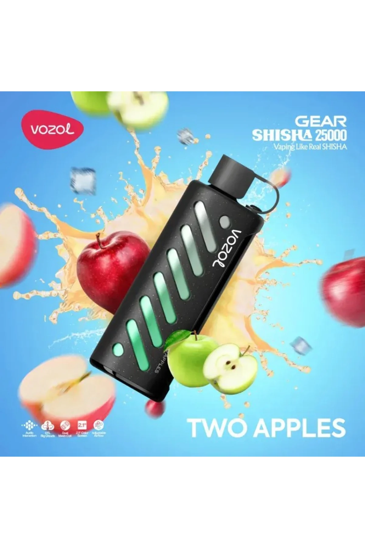 VOZOL GEAR 25000 Two Apples