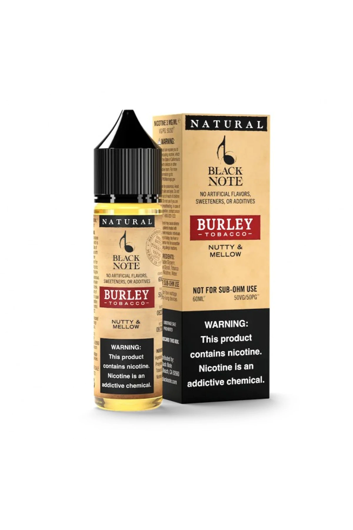 Black Note - Burley Tobacco 60ML (Cevizli Tütün)
