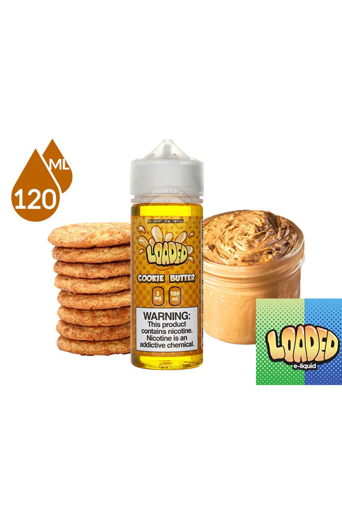 LOADED - Cookie Butter (120ML)
