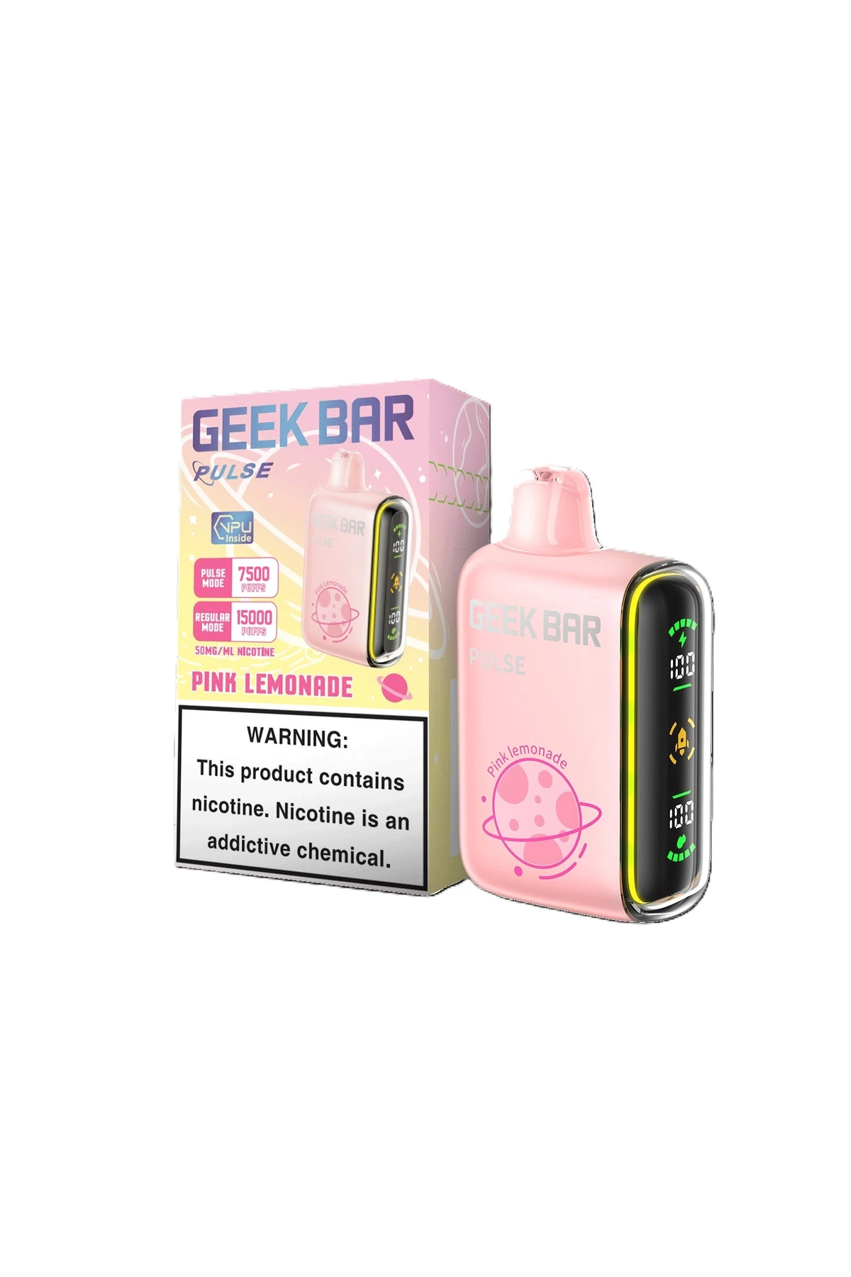 GeekBar Pulse 15000 - Pink Lemonade
