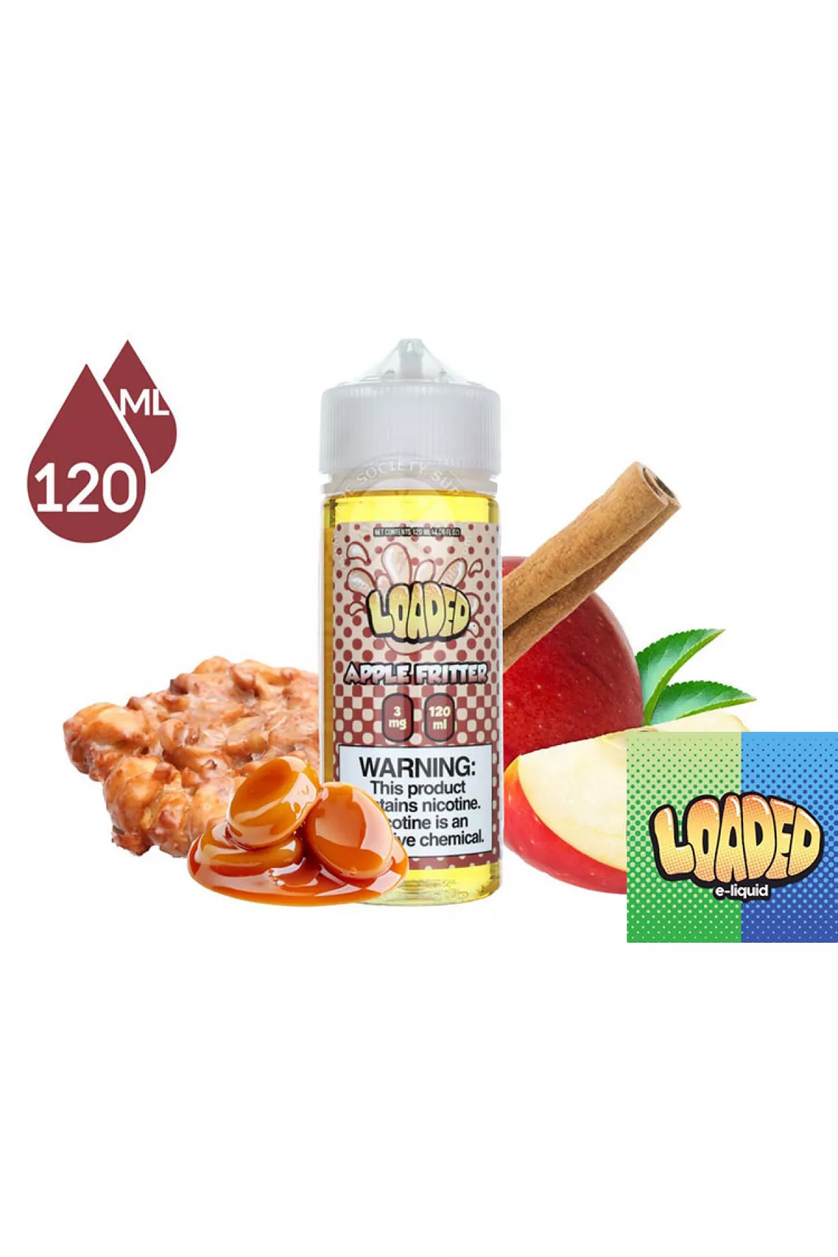 LOADED - Apple Fritter (120ML) LOADED - Apple Fritter (120ML)