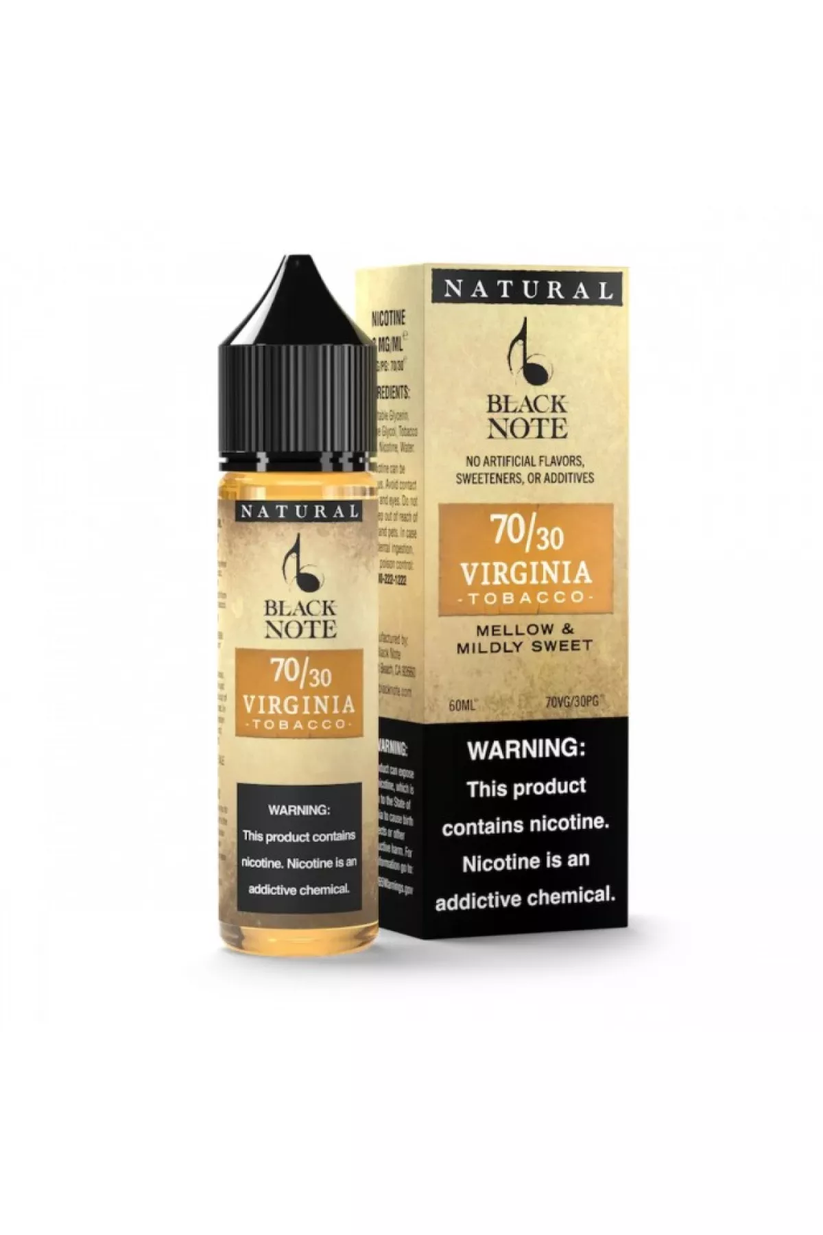 Black Note - Virginia Tobacco 60ML