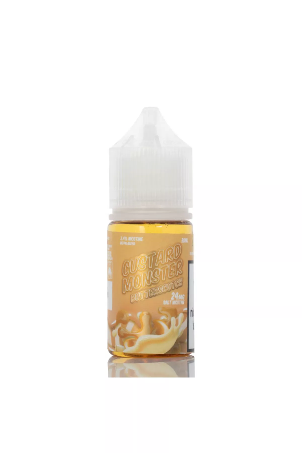 Jam Monster - Custard Monster Butterscotch Salt 30ML (Karamelli Muhallebi) Jam Monster - Custard Monster Butterscotch Salt 30ML (Karamelli Muhallebi)
