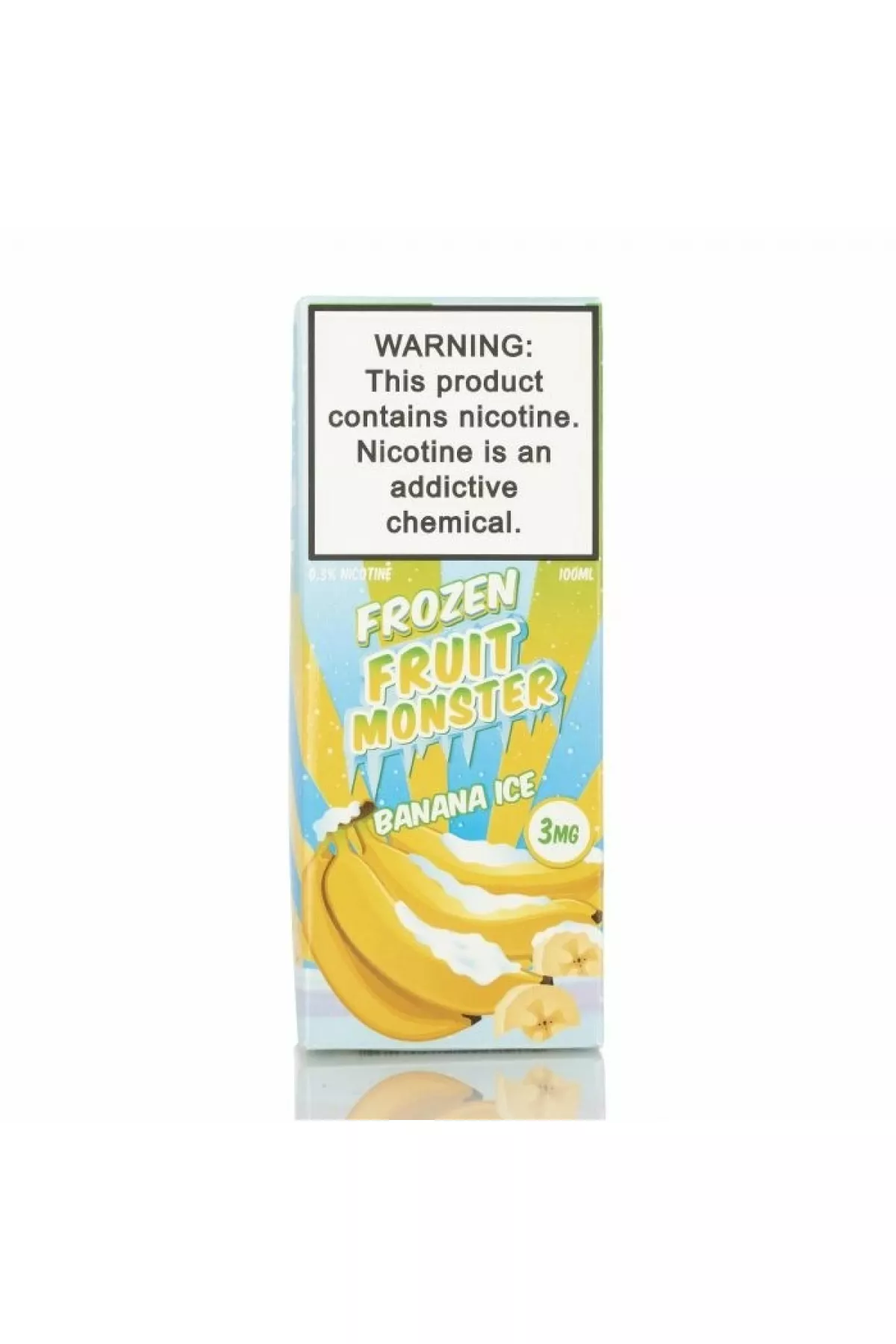 Jam Monster - Frozen Fruit Monster Banana ICE 100ML (Meyve Mentol) Jam Monster - Frozen Fruit Monster Banana ICE 100ML (Meyve Mentol)