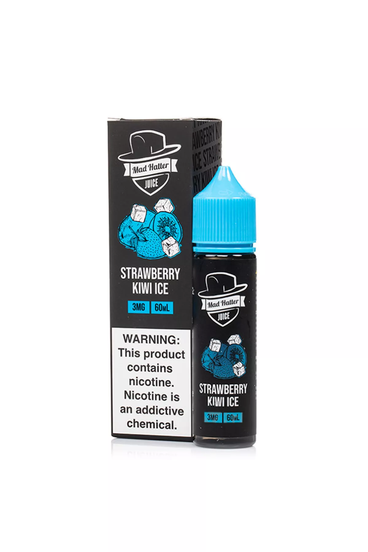 Mad Hatter Juice - Strawberry Kiwi Ice (60mL) E-Likit