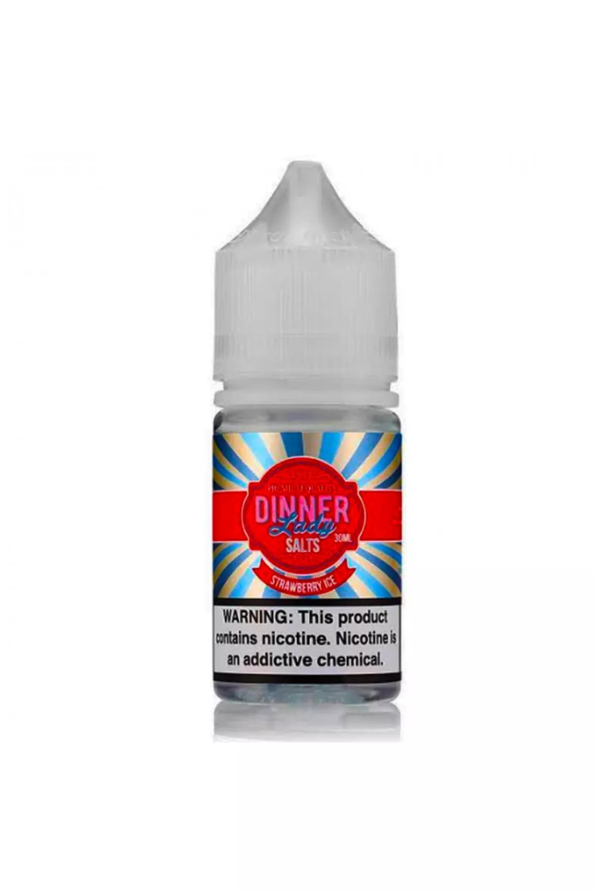 Dinner Lady - Strawberry Ice Salt Likit (30ML) Dinner Lady - Strawberry Ice Salt Likit (30ML)