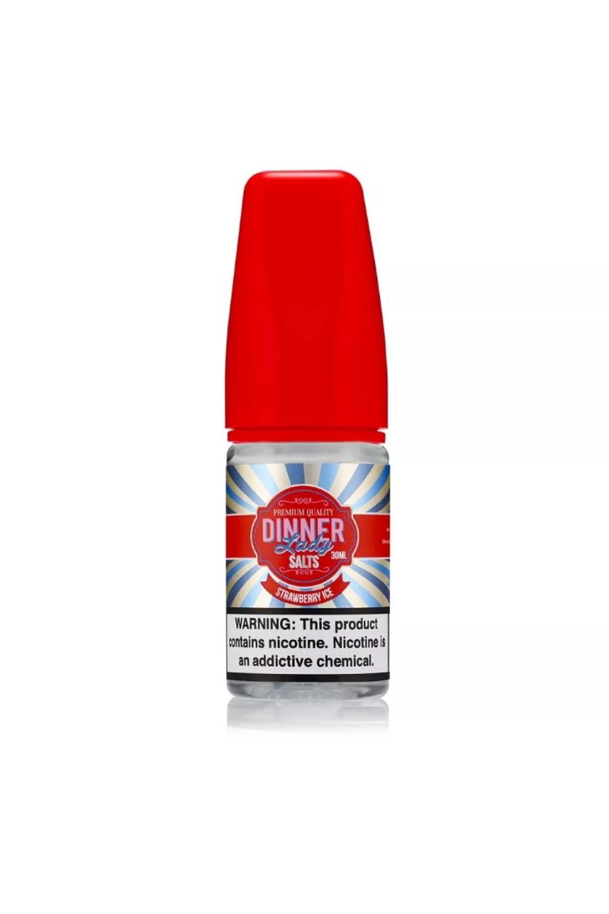 Dinner Lady - Strawberry Ice Salt Likit (30ML) Dinner Lady - Strawberry Ice Salt Likit (30ML)