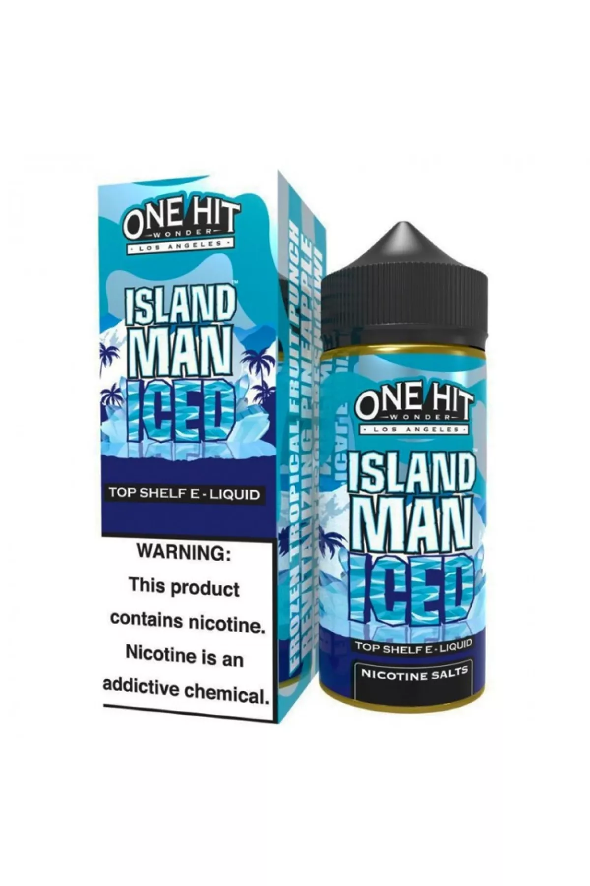 One Hit Wonder Island Man ICED Premium Salt Likit (30ml) One Hit Wonder Island Man ICED Premium Salt Likit (30ml)