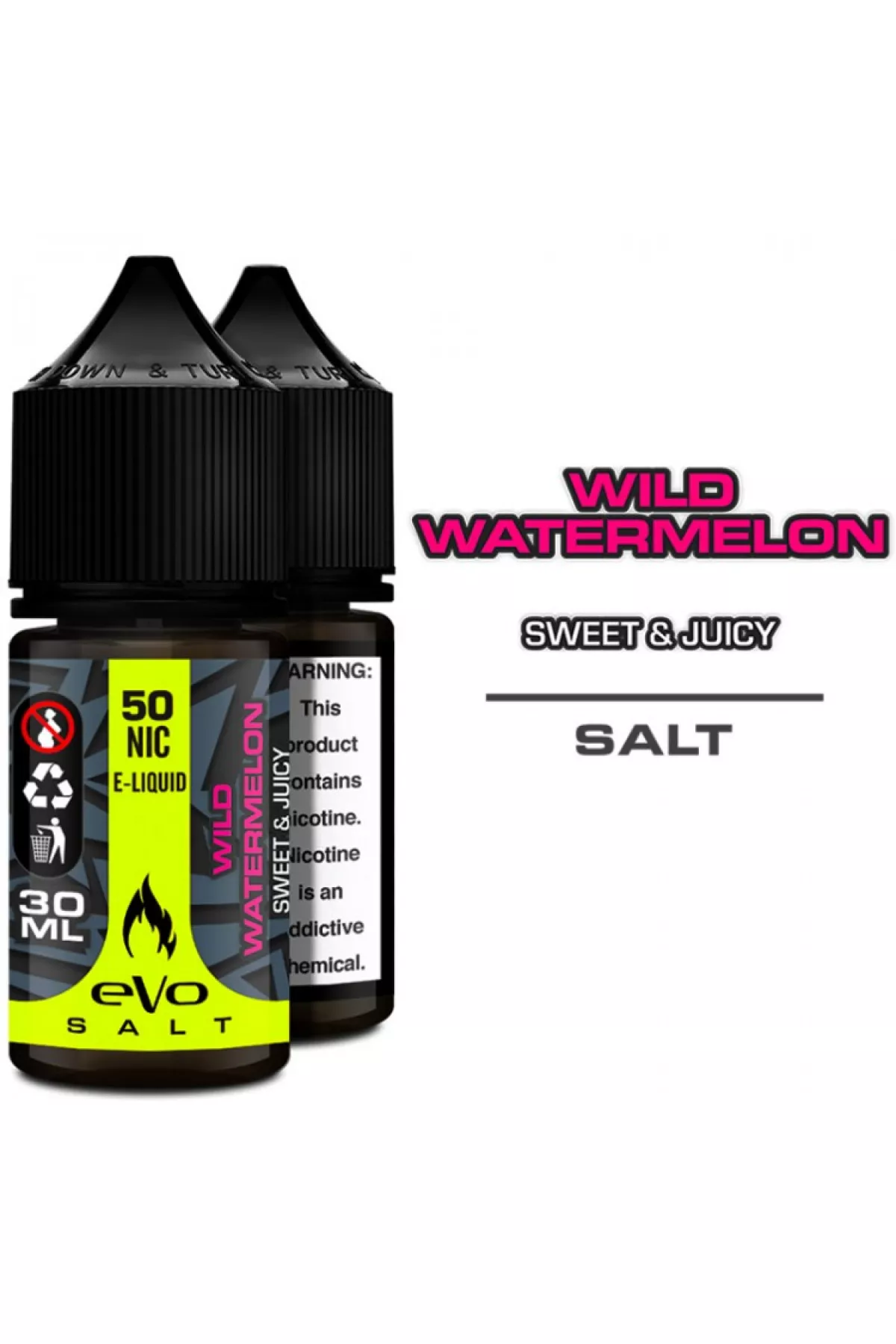 Halo EVO - Wild Watermelon Salt (30 ML) Halo EVO - Wild Watermelon Salt (30 ML)