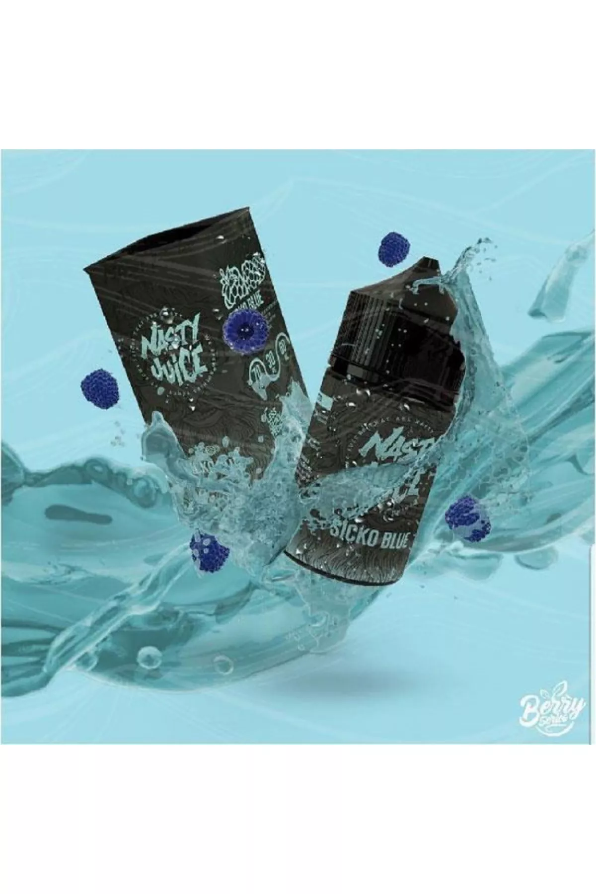 Nasty Juice "Berry Series" Sicko Blue Premium Likit 60ML (Ahududu, Hafif Nane) Nasty Juice "Berry Series" Sicko Blue Premium Likit 60ML (Ahududu, Hafif Nane)