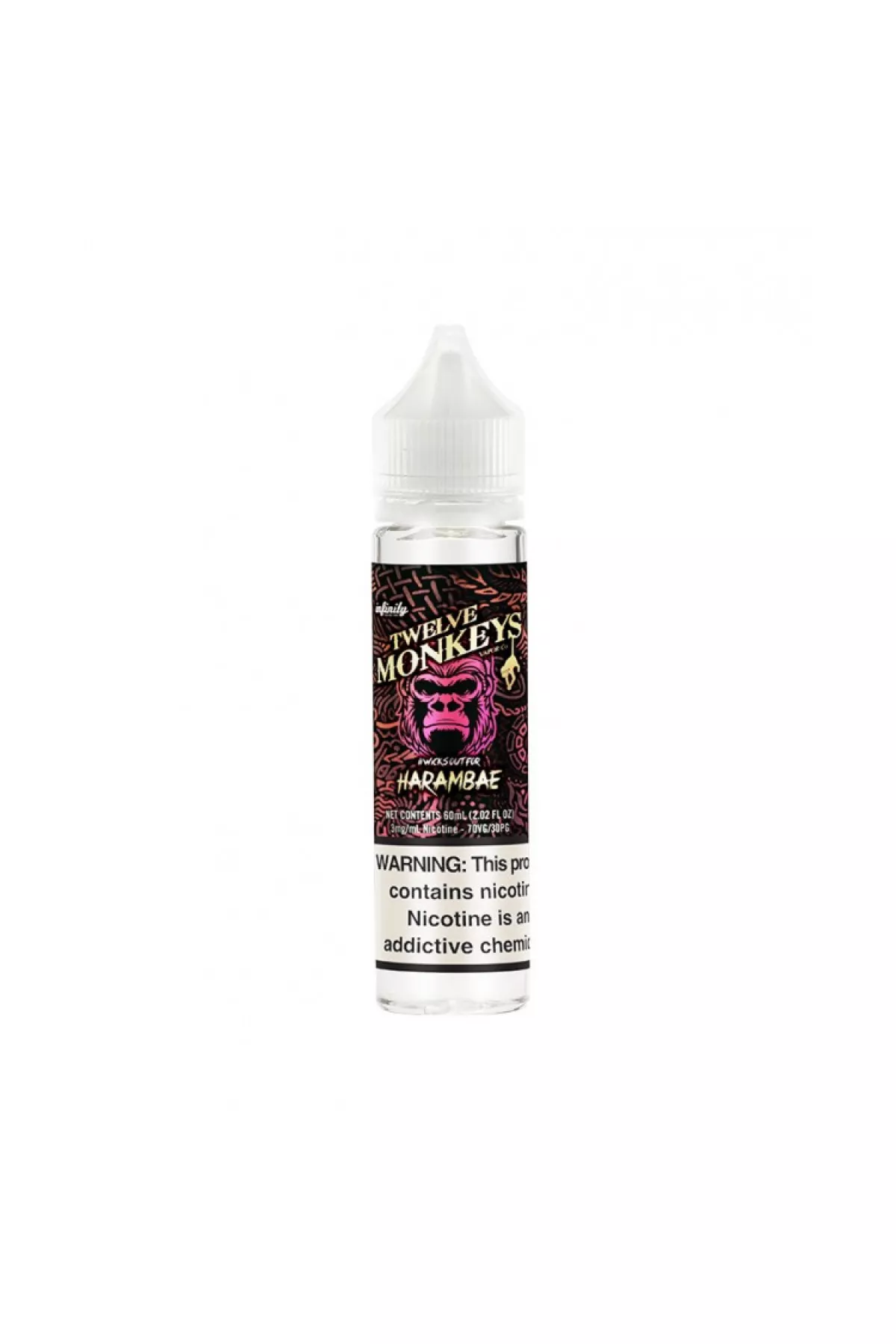 Twelve Monkeys Vapor - Harambae (60ML) Premium Likit Twelve Monkeys Vapor - Harambae (60ML) Premium Likit