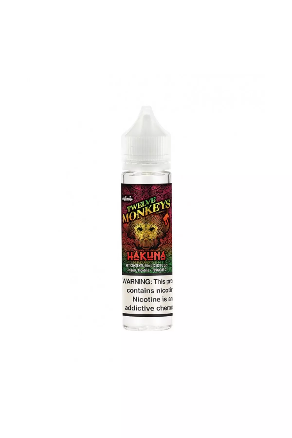 Twelve Monkeys Vapor - Hakuna (60ML) Premium Likit Twelve Monkeys Vapor - Hakuna (60ML) Premium Likit