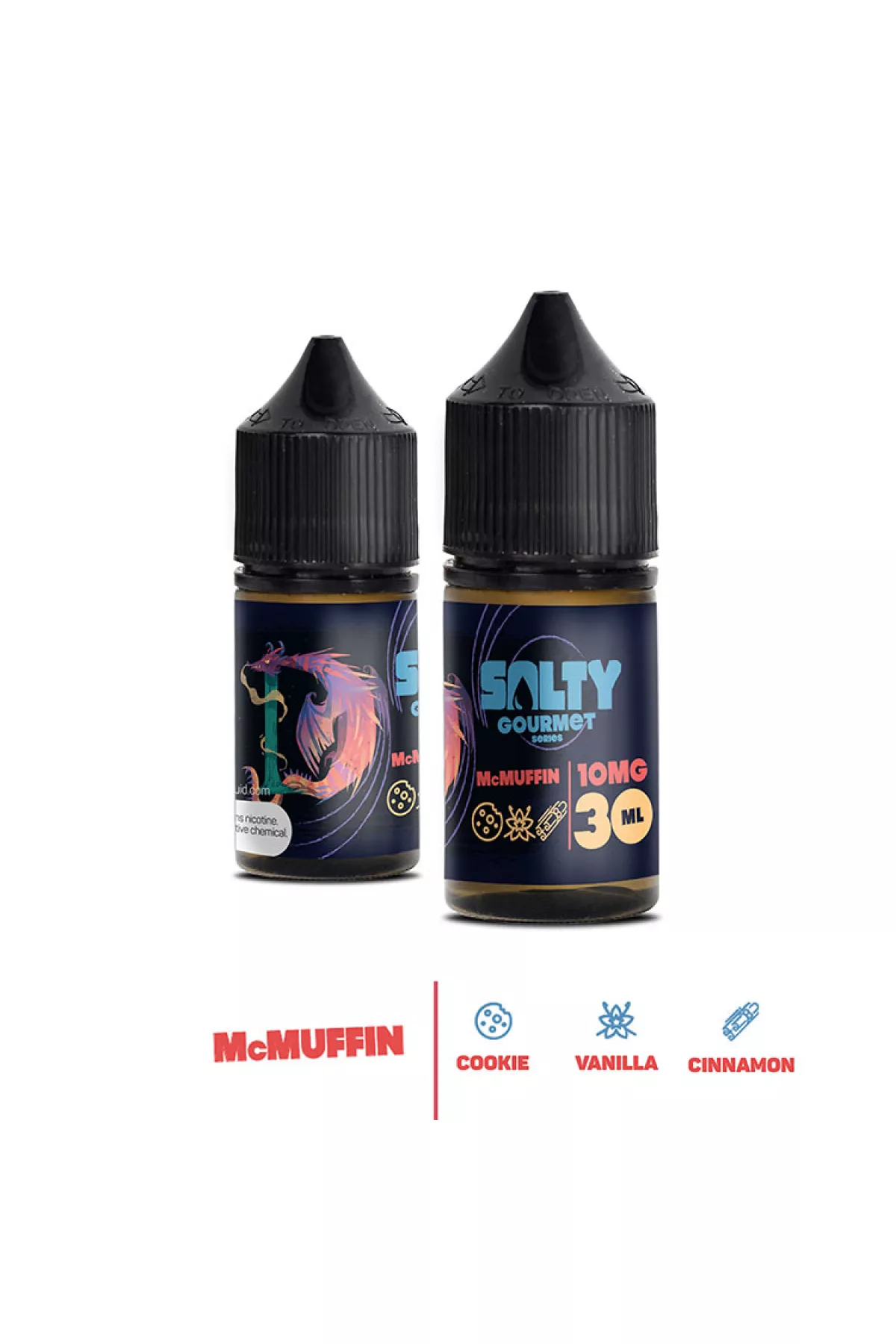 Salty - McMuffin (30ML) Salt Likit Salty - McMuffin (30ML) Salt Likit