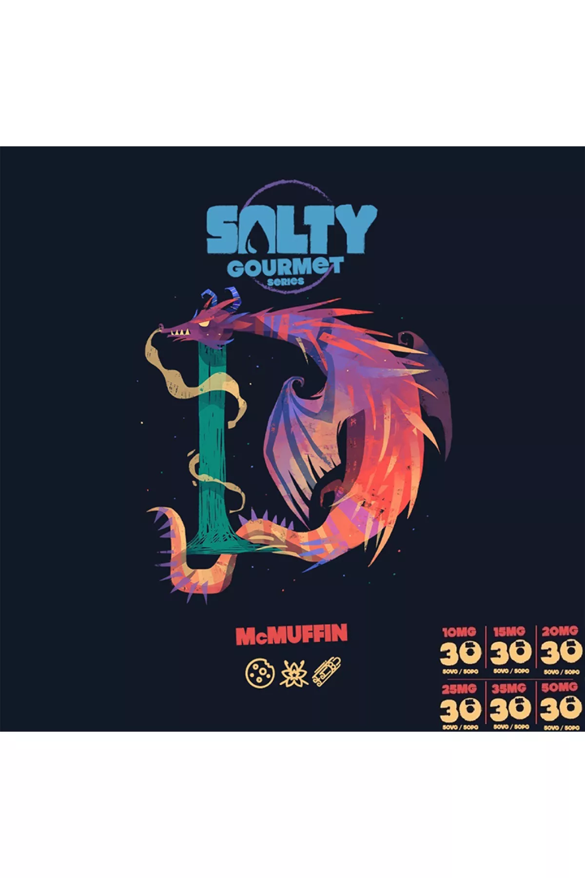 Salty - McMuffin (30ML) Salt Likit Salty - McMuffin (30ML) Salt Likit