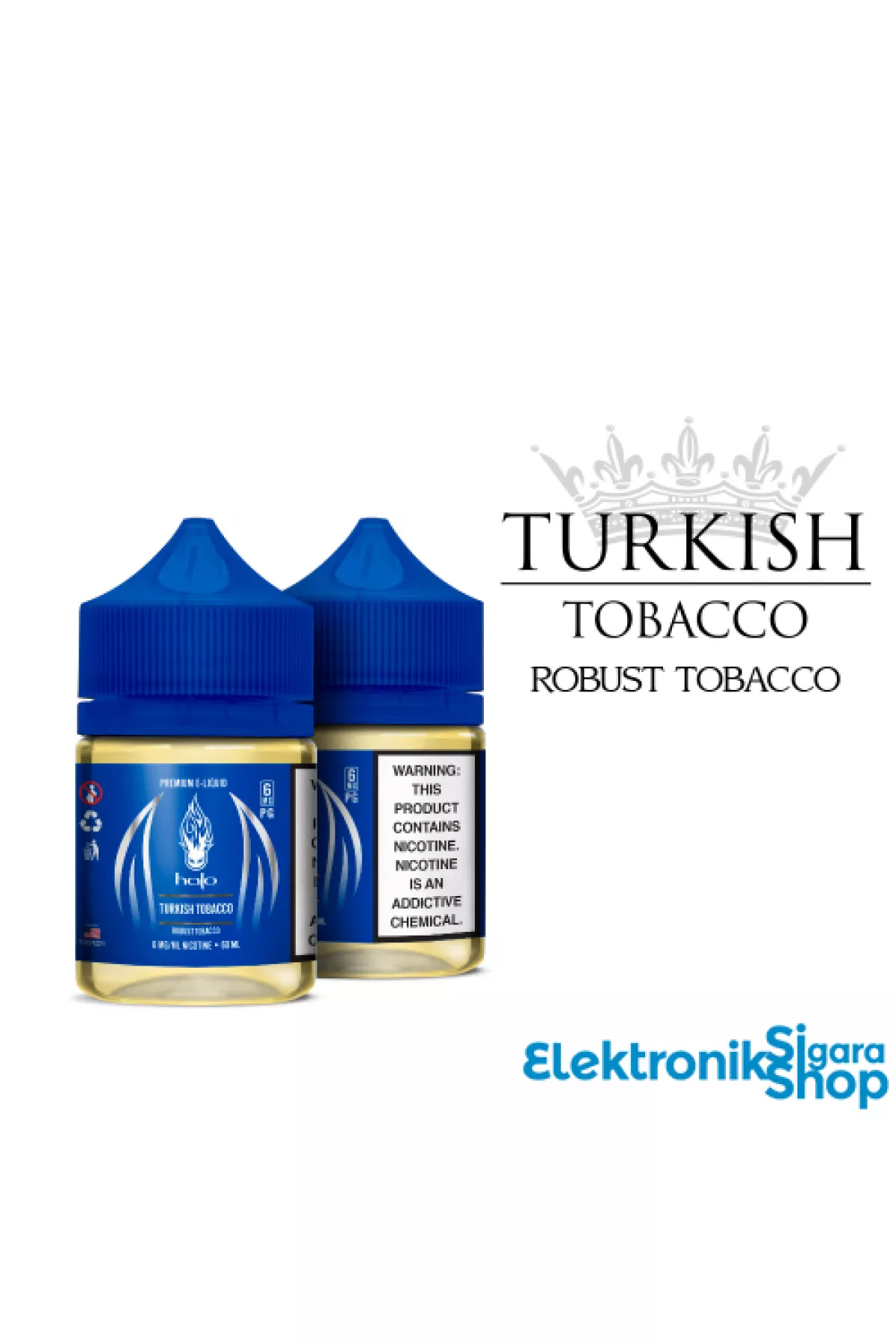Halo Turkish Tobacco 60ML Halo Turkish Tobacco 60ML
