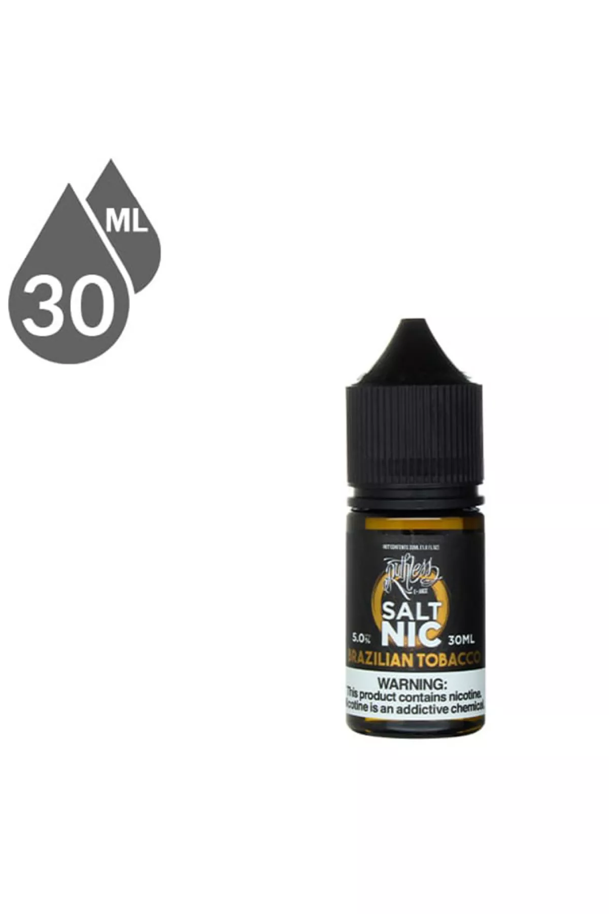 Ruthless - Brazilian Tobacco Salt Nic (30ML) Ruthless - Brazilian Tobacco Salt Nic (30ML)