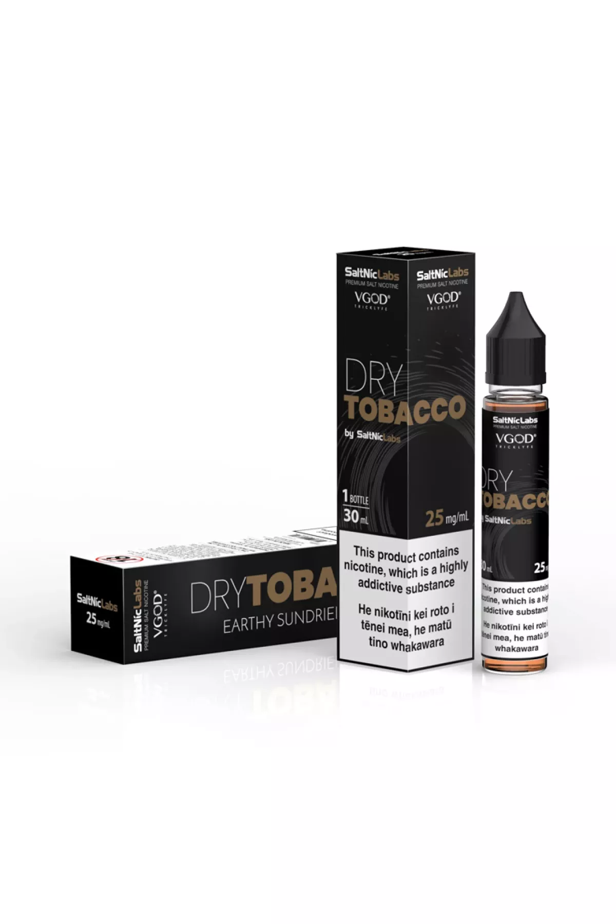 VGOD SaltNic - Dry Tobacco (30ML) Salt Likit VGOD SaltNic - Dry Tobacco (30ML) Salt Likit