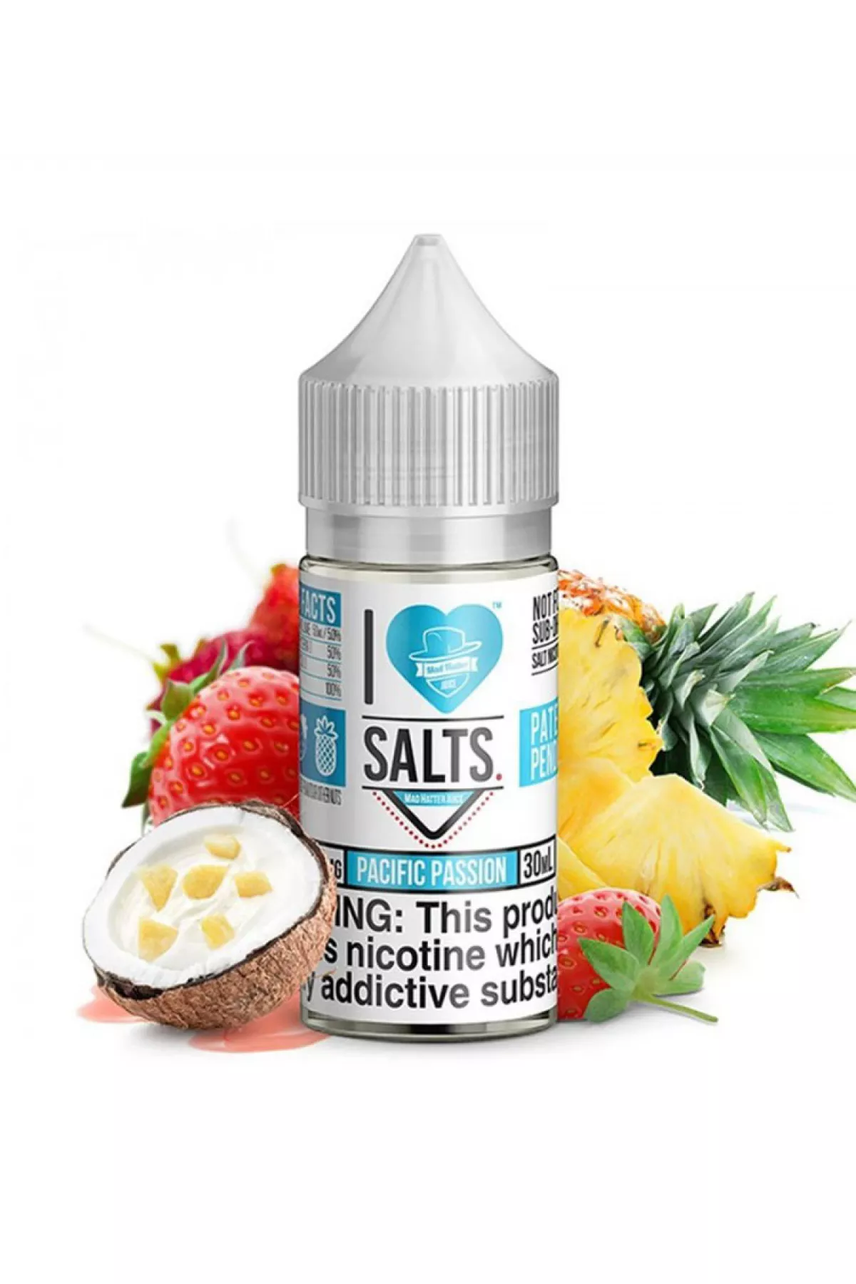I Love Salts - Blue Strawberry Salt Likit (30ML) I Love Salts - Blue Strawberry Salt Likit (30ML)