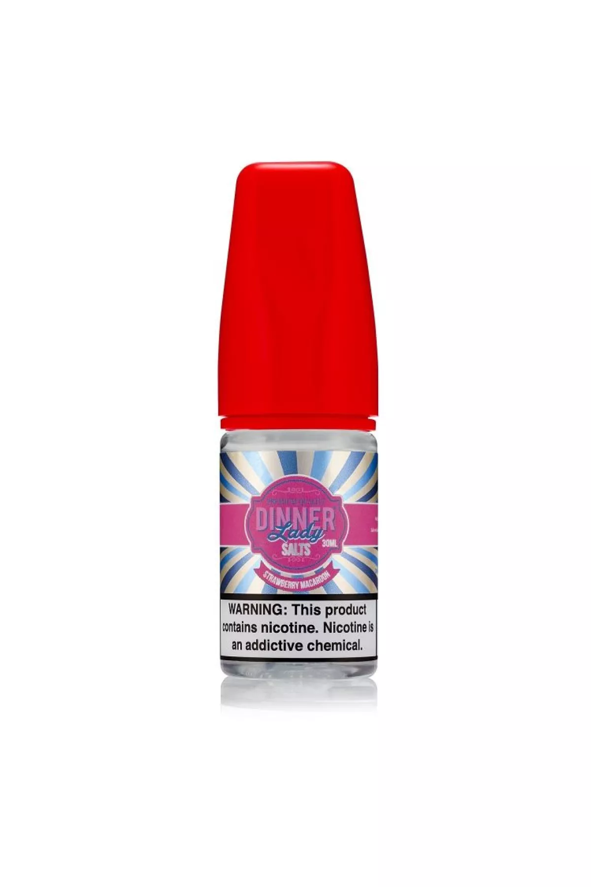 Dinner Lady - Strawberry Macaroon Salt E-Likit (30ML)