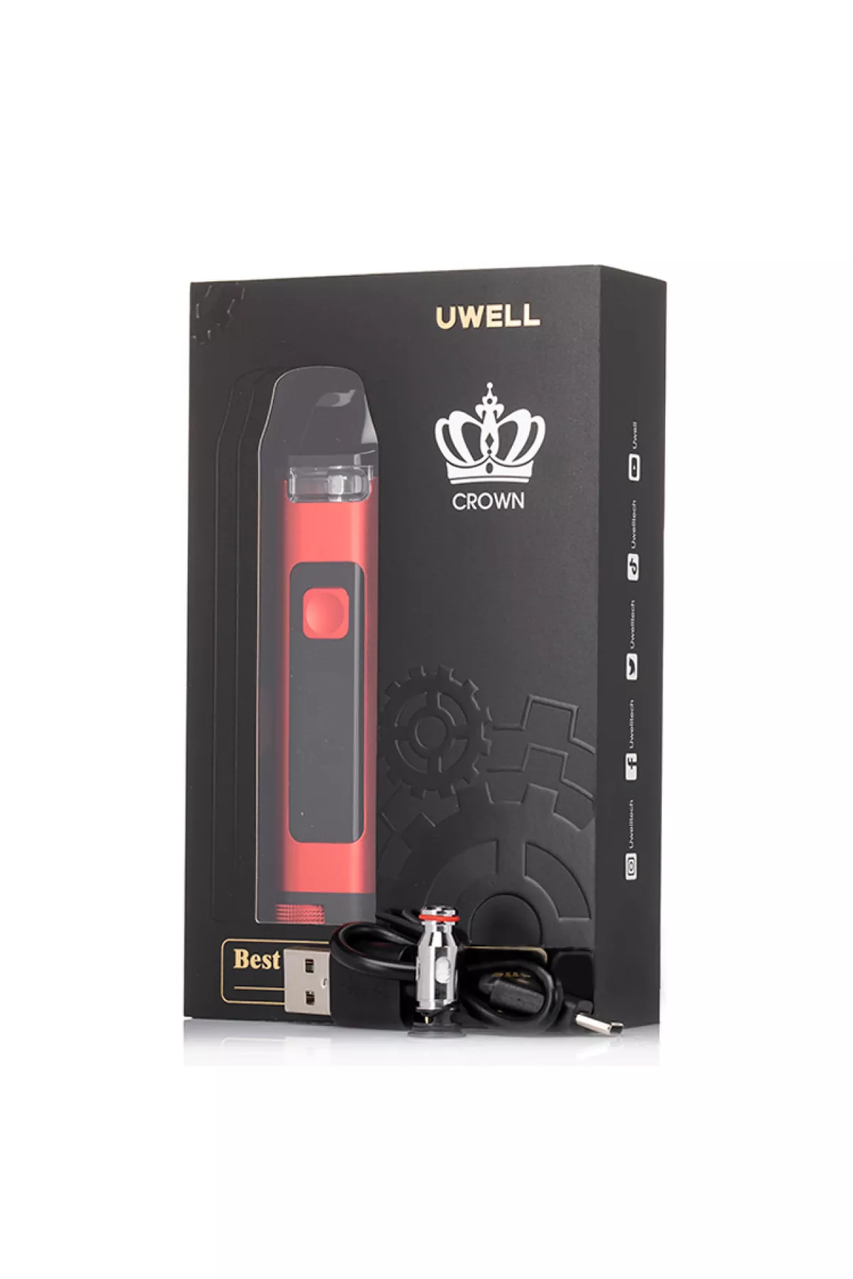 Uwell Crown D Pod Mod 35W 1100mAh Uwell Crown D Pod Mod 35W 1100mAh