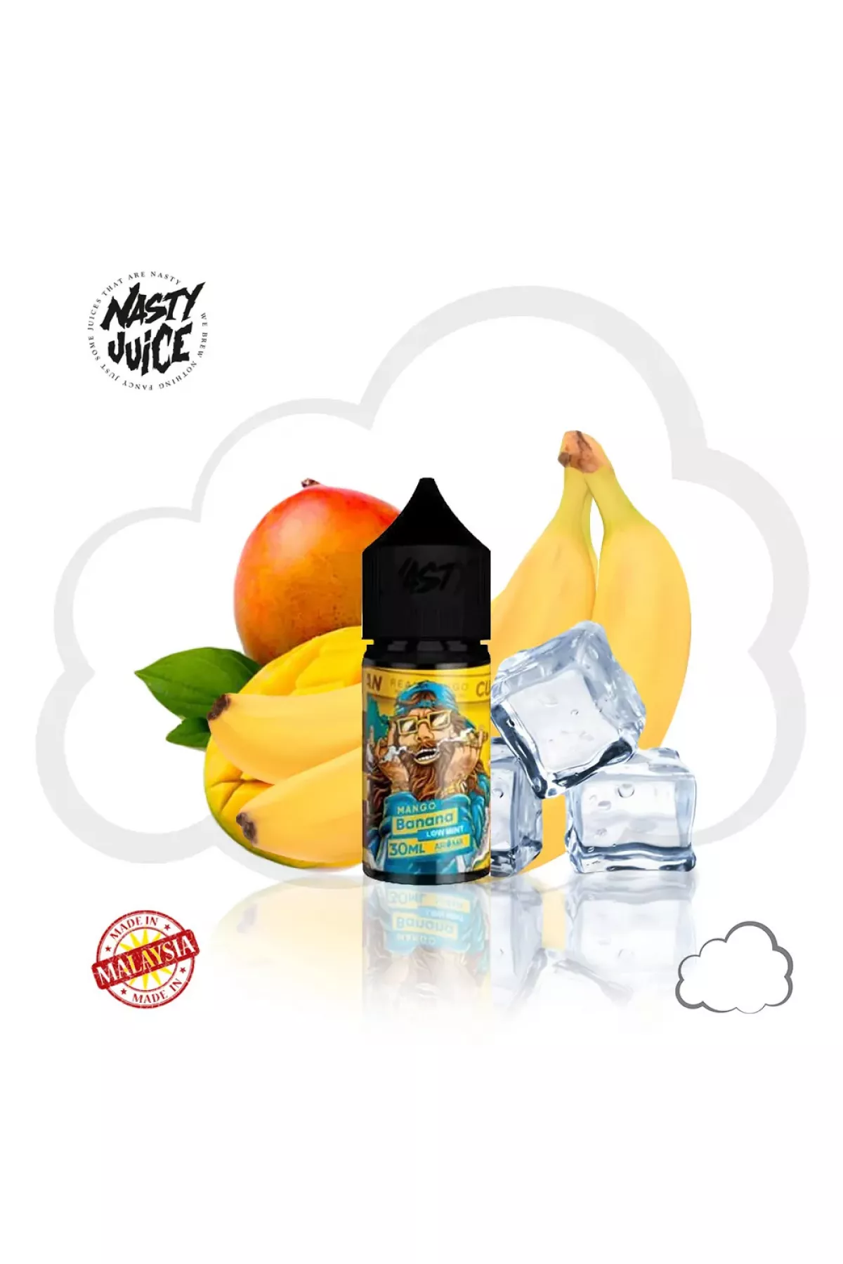 Nasty Salt- Cushman Mango Banana (30mL) Salt Likit Nasty Salt- Cushman Mango Banana (30mL) Salt Likit