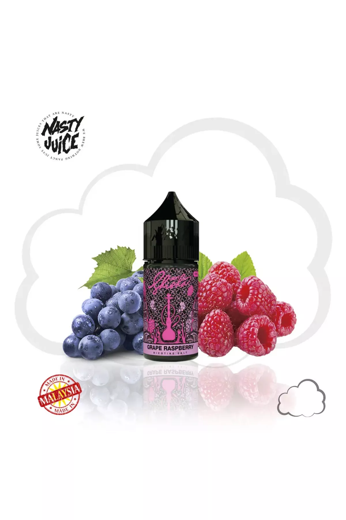 Nasty Salt - Grape Raspberry (30mL) Shisha Salt Likit Nasty Salt - Grape Raspberry (30mL) Shisha Salt Likit
